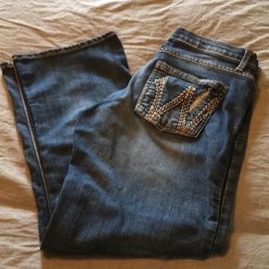Wrangler 7/8 ladies jeans